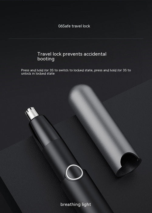 Men's And Women's Convenient Electric Rechargeable Nose Shaving